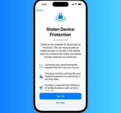 沐川苹果授权维修店分享被盗设备保护功能开启方法 