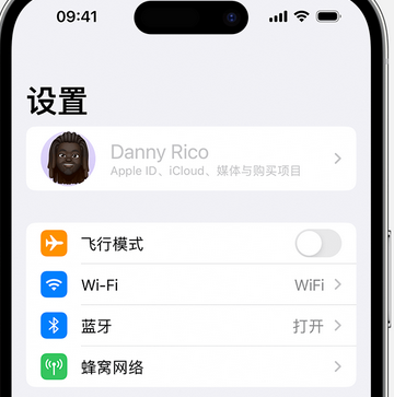 沐川appleID维修服务iPhone设置中Apple ID显示为灰色无法使用 