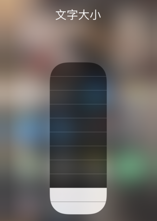 沐川苹果手机维修分享小技巧：在 iPhone 控制中心快速调节字体大小 