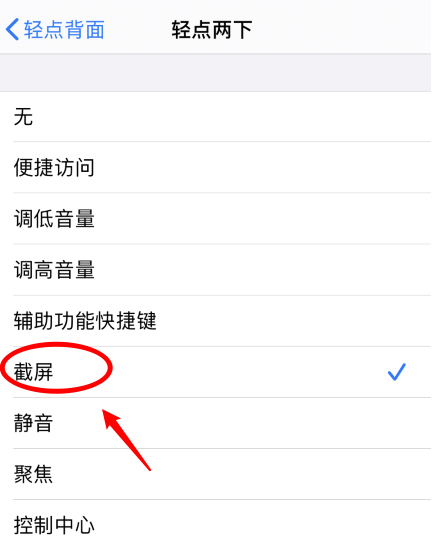 沐川苹果手机维修分享iPhone12如何启用双击截屏 